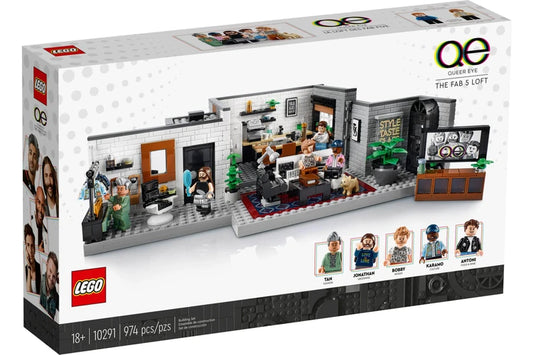 LEGO 10291  Queer Eye – The Fab 5 Loft