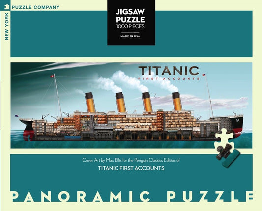 NYPC 1000 Pc Panoramic Puzzle – Titanic