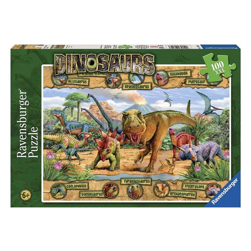 Ravensburger Dinosaurs Puzzle 100pc